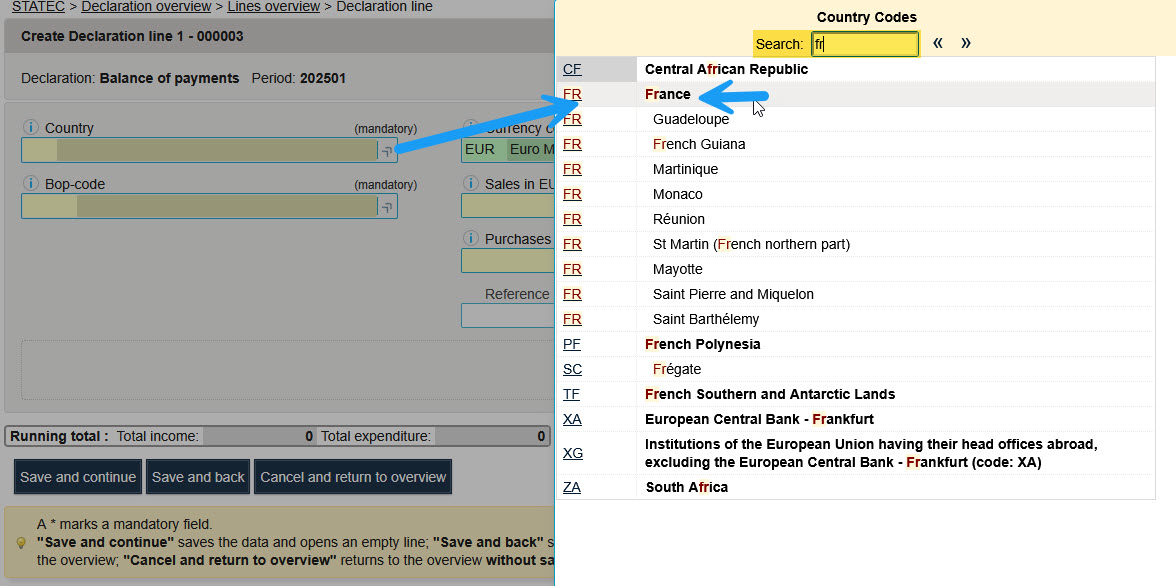 Balance de paiements