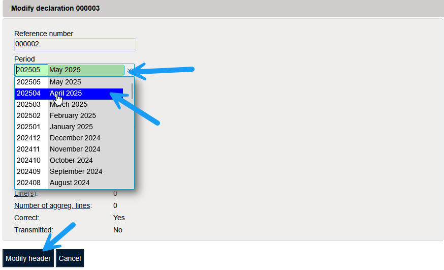 Page principal de Idep.Web