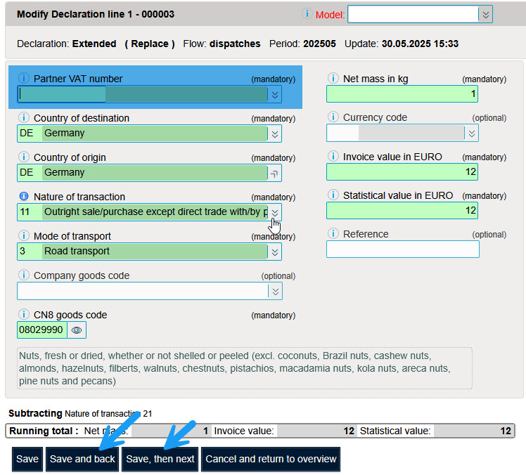 Page principal de Idep.Web