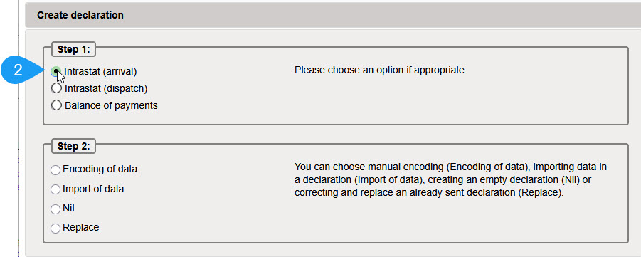 Etape1: Choix du flux