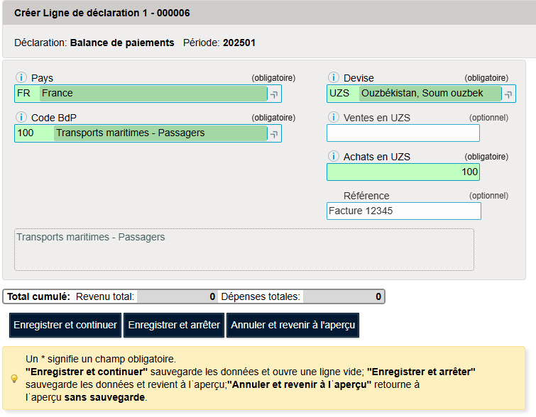 Balance de paiements