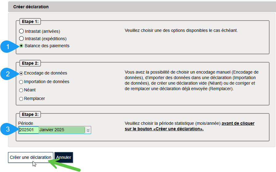 Balance de paiements