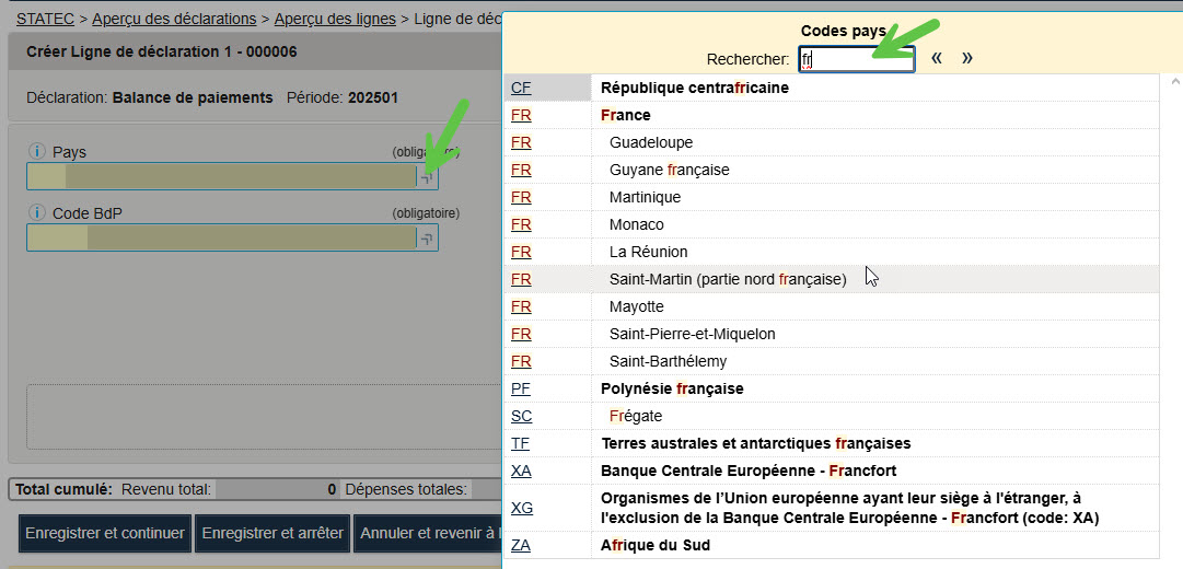 Balance de paiements