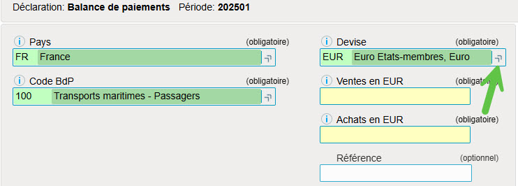 Balance de paiements