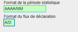 Format d'importation