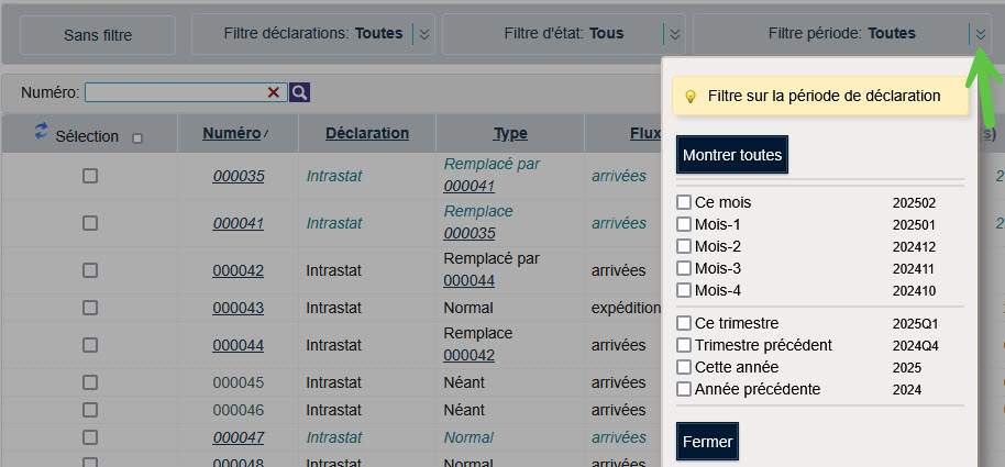 Page principal de Idep.Web