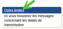 Page principal de Idep.Web