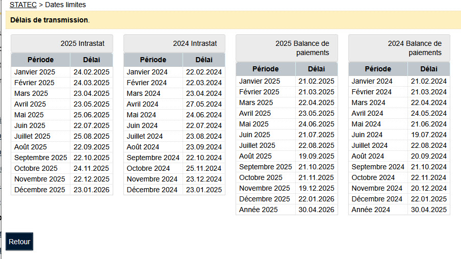 Page principal de Idep.Web