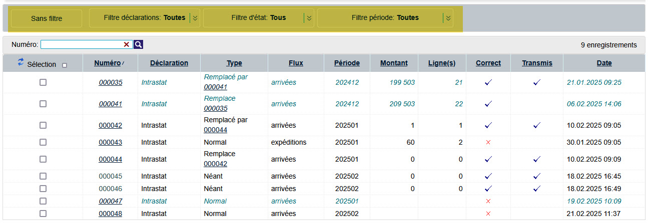 Page principal de Idep.Web