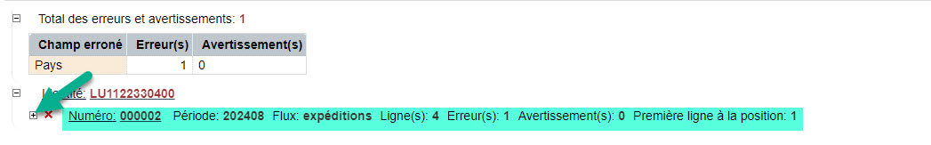 Import fichier