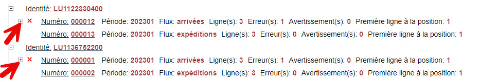 Import fichier