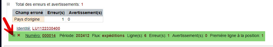 Import fichier