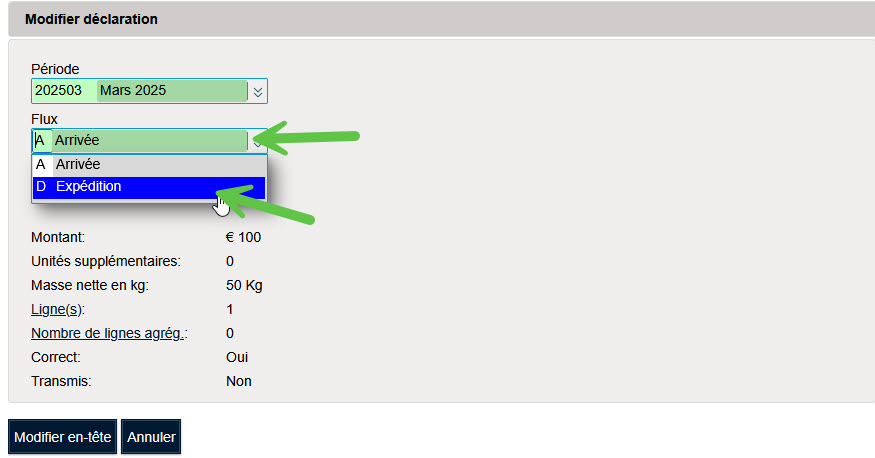 Page principal de Idep.Web