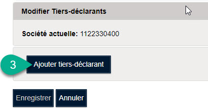 Ajouter tiers-déclarant